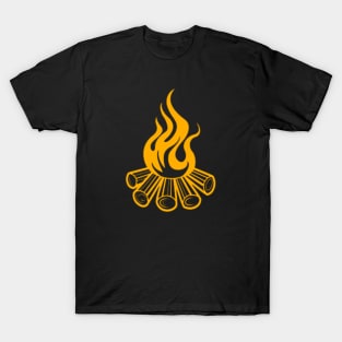 Just A Camper Who Loves Bonfire T-Shirt